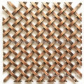 3mm Copper Stainless Steel Crimped Woven wire mesh